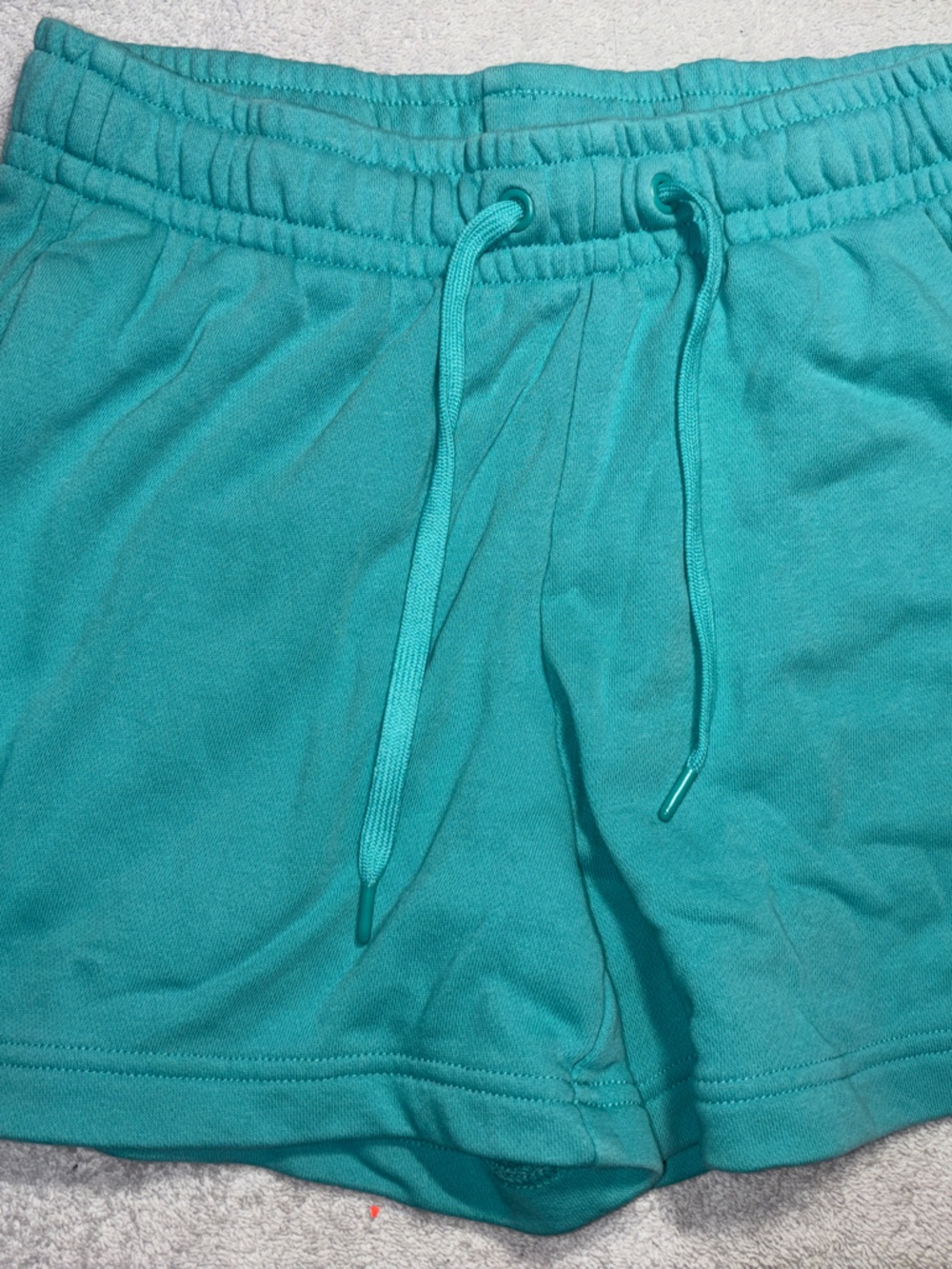 Nike Teal Green Girls' Athletic Shorts with Drawstring